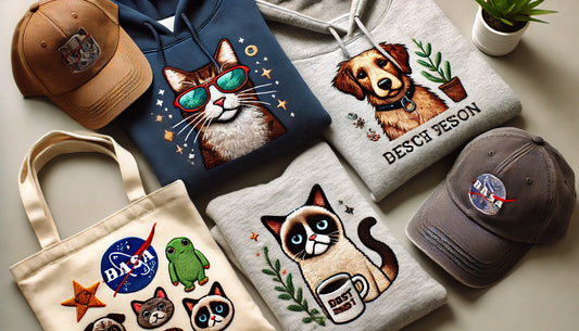 20 ideas for fun embroidery designs