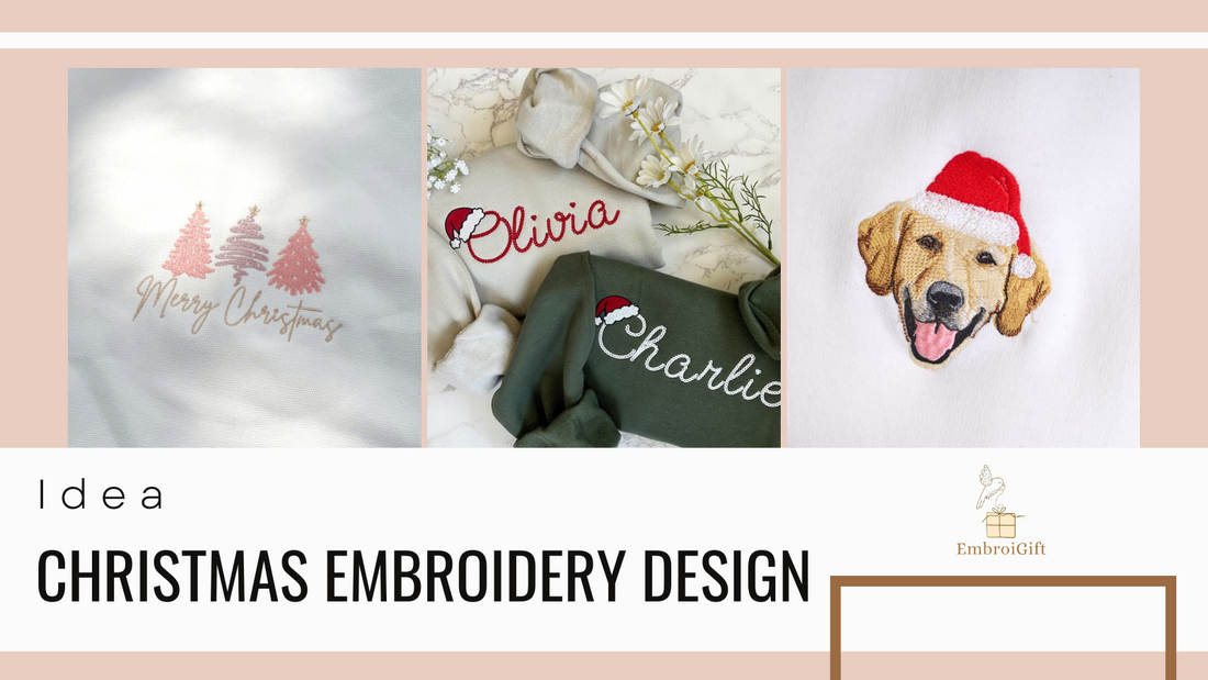 Celebrate the Holidays with stunning christmas embroidery designs