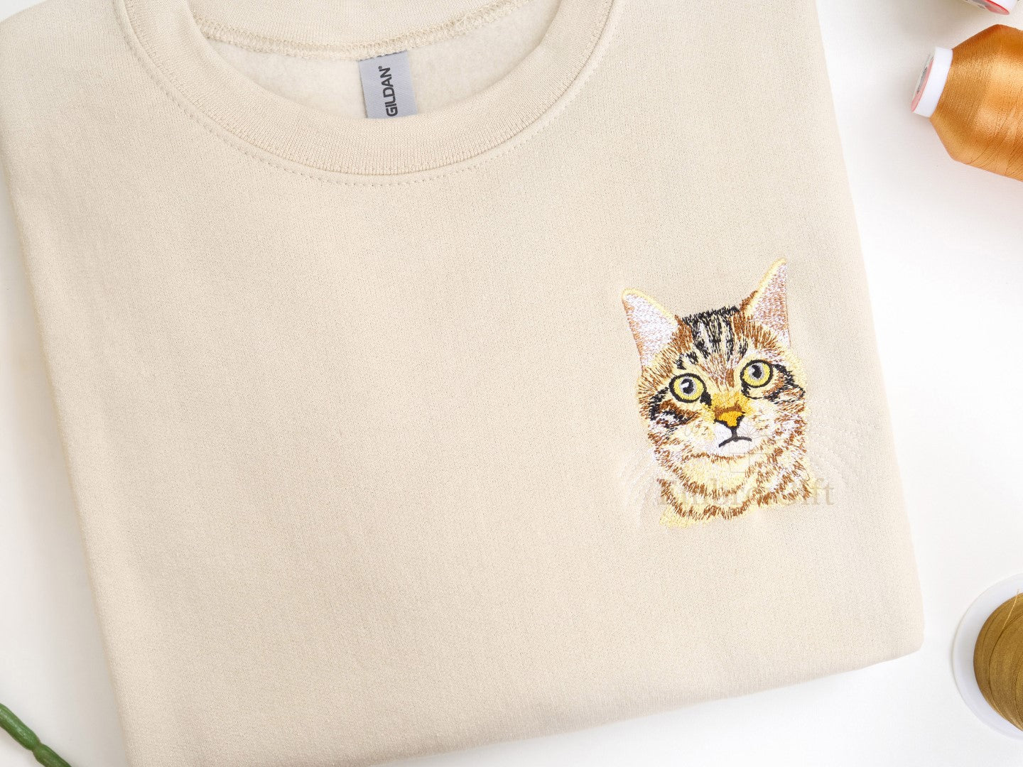 Custom sweatshirt pet cat girl